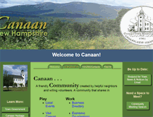 Tablet Screenshot of canaannh.org